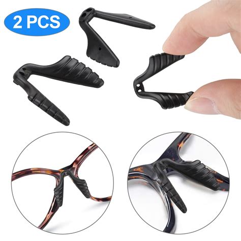 glasses with adjustable nose pads